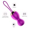 Vibrating Silicone Kegel Balls USB 7 Function- wibrujące kulki gejszy (fioletowe) Vibrating Silicone Kegel Balls USB 7 Function- wibrujące kulki gejszy (fioletowe)